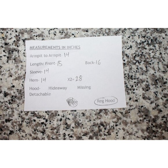 LL Bean Discovery Rain Jacket Full Zip Hooded Nylon Blue Size 4T - Picture 11 of 11